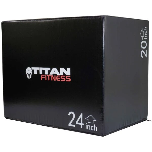 Titan 3-in-1 Soft Foam Plyometric Box 1 Titan 3-in-1 Soft Foam Plyometric Box