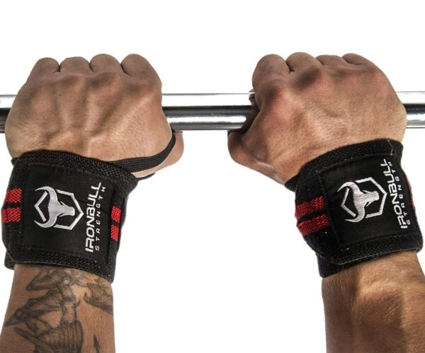 Iron Bull Strength Wrist And Lifting Straps Combo 2 Iron Bull Strength Wrist And Lifting Straps Combo - Image 2