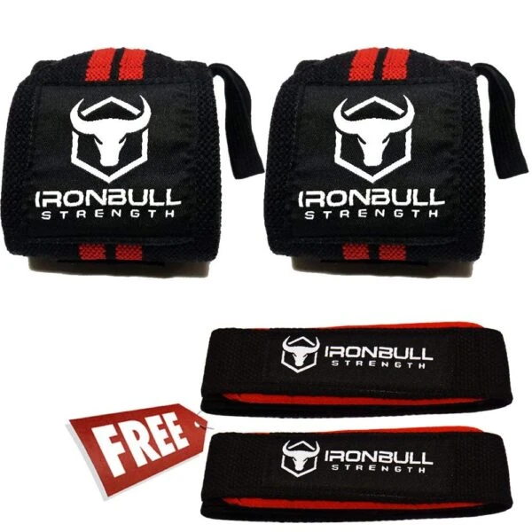 Iron Bull Strength Wrist And Lifting Straps Combo 5 Iron Bull Strength Wrist And Lifting Straps Combo - Image 5