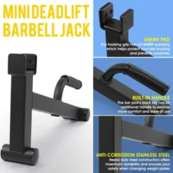 Yes4All Mini Deadlift Barbell Jack -Iron Motion Deals 88a839f2f6f1427879fc33ee4acf4f66 5d0a7557c4d81 600x600 1
