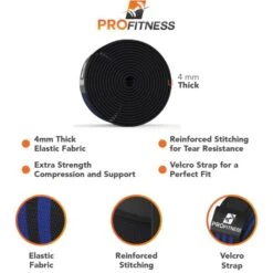 ProFitness Knee Wraps -Iron Motion Deals a424ed4bd3a7d6aea720b86d4a360f75 5d0a7526406b5 600x600 1