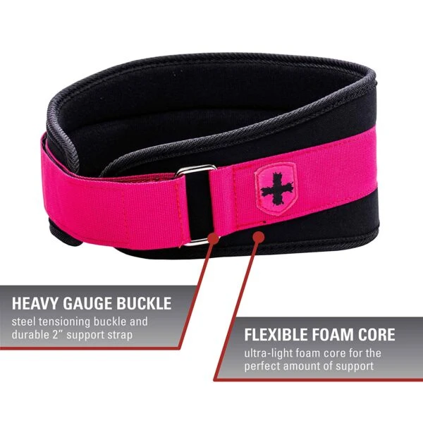 Harbinger Women's Nylong Weightlifting Belt 3 Harbinger Women's Nylong Weightlifting Belt - Image 3