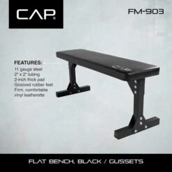 CAP Barbell Flat Utility Weight Bench -Iron Motion Deals b427426b8acd2c2e53827970f2c2f526 5d0a757766668 600x600 1