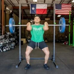 Fringe Sport Life Series Squat Rack With Pull-up Bar -Iron Motion Deals c75b6f114c23a4d7ea11331e7c00e73c 5d0a74a28be34