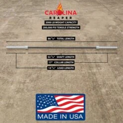 XMark Carolina Reaper Bar -Iron Motion Deals cdc0d6e63aa8e41c89689f54970bb35f 5d0a74bf426a4 600x600 1