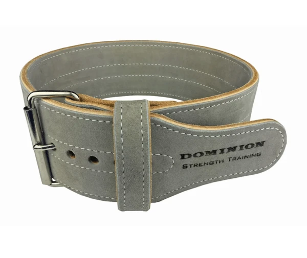 Dominion 4-Inch Leather Weightlifting Belt 1 Dominion 4-Inch Leather Weightlifting Belt