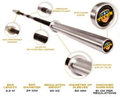 Titex Competition Bar 5 Titex Competition Bar -Iron Motion Deals dd17e652cd2a08fdb8bf7f68e2ad3814 5d0a75876dd0f 600x485 1