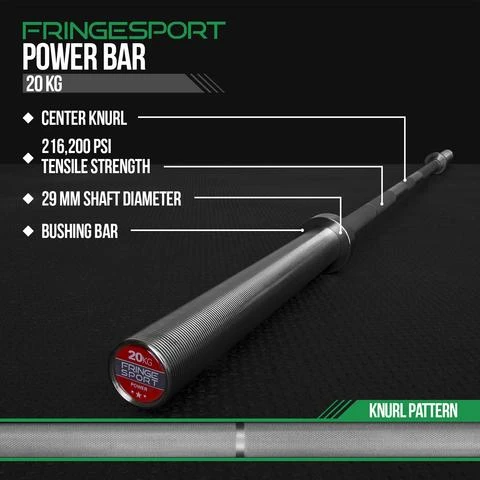 Fringe Sport Power Barbell 7 Fringe Sport Power Barbell - Image 7